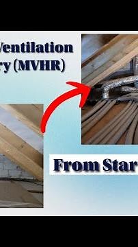 MVHR - Mechanical Ventilation with Heat Recovery Install - From Start to Finish