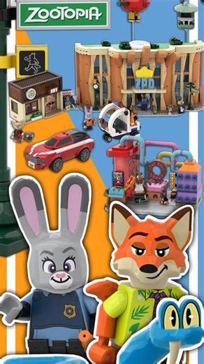 Ashnflash | Welcome to Zootopia, where anyone can be anything! This is my latest LEGO IDEAS project! With your help we can turn the hit Disney animated... | Instagram
