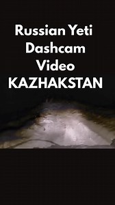 Russian Yeti Dashcam Video / Kazakhstan border #publishtoall | Bigfoot Society