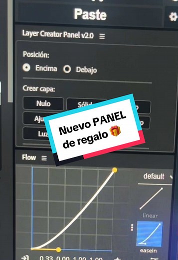 Vete corriendo a mi IG: hectorjunior.editor Una vez ahí déjame un comentario con la palabra “Panel” en el primer video y te lo envío por DM 💻🔥⚡️ #edit #motion #motiondesign #aftereffects