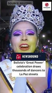 Bolivia's 'Great Power' Festival Draws Thousands of Dancers to La Paz Streets