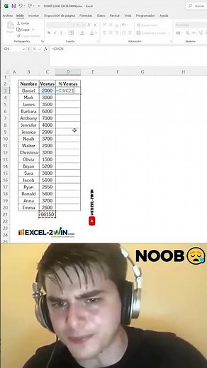 📊🔥 Saca el % de VENTAS en Excel — fácil, rápido y sin complicaciones