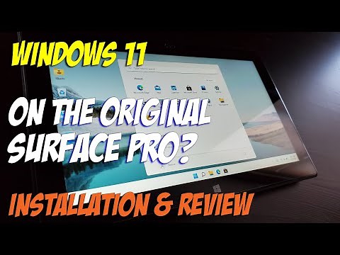 Can You Install Windows 11 On Original Microsoft Surface Tablet? | Installation & Testing