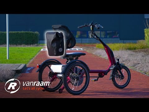 Easy Rider Compact Luggage rack bicycle bag | Van Raam's options