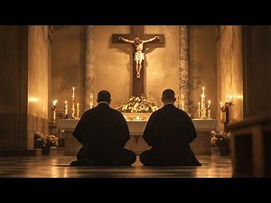 Gregorian Chants Prayer God in the Monastery - Sacred Silence Before the Cross