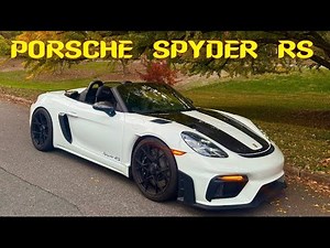 TAKING A RARE PORSCHE SPYDER RS TO A CAR MEET ( INSANE CAR!)