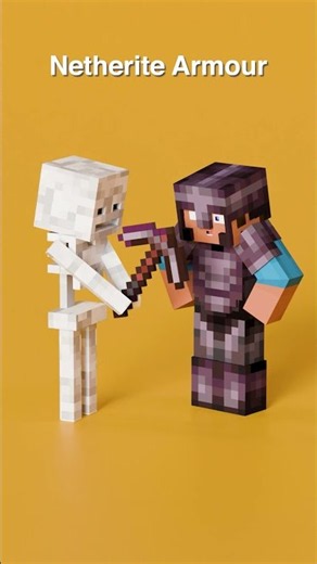Skeleton vs Steve's Armour… Who Wins? 💀