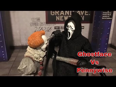 Ghostface Vs Pennywise Stop Motion