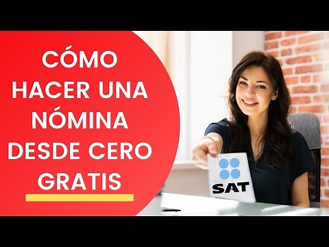 📌 Cómo hacer un RECIBO DE NÓMINA fácil [Timbrado SAT] 🧑🏻‍💻 | Sin PACK privado y GRATIS en el SAT