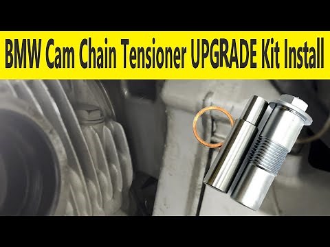 BMW Cam Chain Tensioner upgrade kit install.
