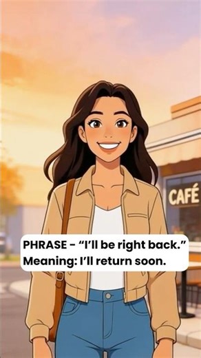 How to Say “I’ll Be Right Back” Naturally | Daily English | Shadow Talk