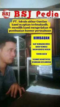 Banner Pt adrian akbar #bsjpedia #fyp #viral