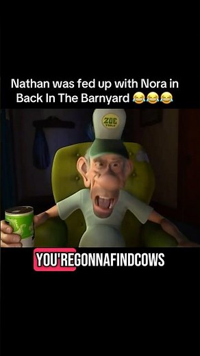 She said "There's cows outside" and bro hit her with pure sarcasm