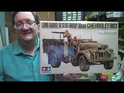 Model Building - Tamiya LRDG 30cwt Chevrolet Truck