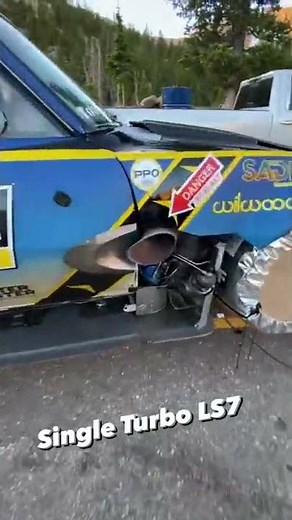 Single Turbo LS7 Engine
