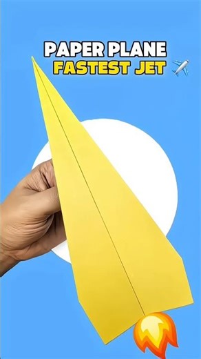 How to Make An Easy Jet Paper Airplane #airplane 104