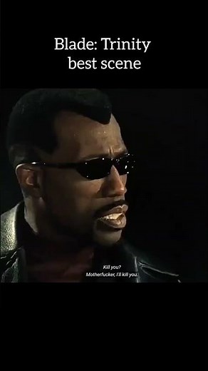 Blade: Trinity | Wesley Snipes | Best scene | #marvel #blade #movieclips #vampire