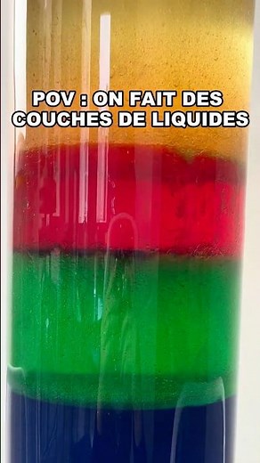 Comment Superposer des Liquides ? Expérience Densité pour Enfants