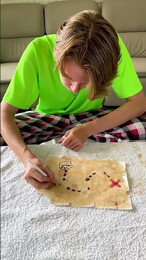 Following the Treasure Map 🗺️❌ | Can We Find the Secret?