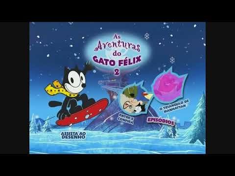 As (novas) aventuras do Gato Felix - MENU DO DVD (BRASIL) VOLUME 2 (Spectra Nova/ Spectra Kids)