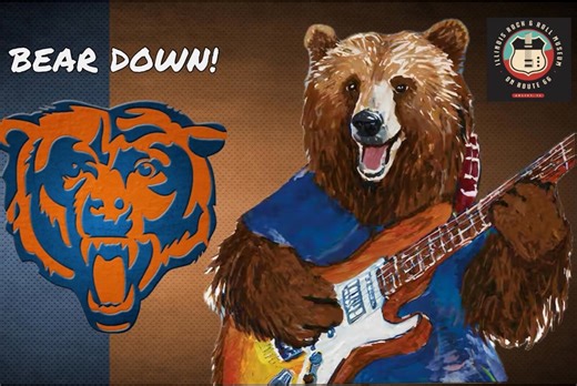 GO BEARS!!! #ILRR66 #IlliNOISE #IllinoisMusicLivesHere #ChicagoBears #historicroute66 #route66illinois #route66 #joliet #Illinois #illinoistourism #jolietillinois #route66roadtrip #route66passport #themotherroad #rockinthemotherroad #route66centennial | Illinois Rock & Roll Museum on Route 66