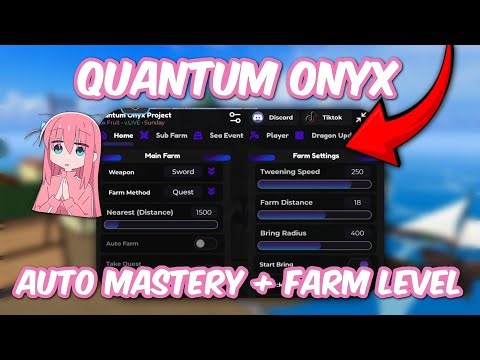 (QUANTUM ONYX) New update script BLOX FRUITS ‼️