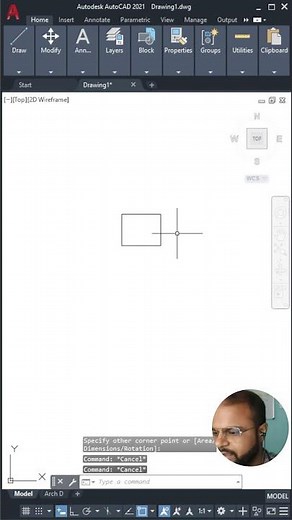 AutoCAD Tutorial 8 How to create Rectangle