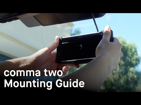 comma two Mounting Guide