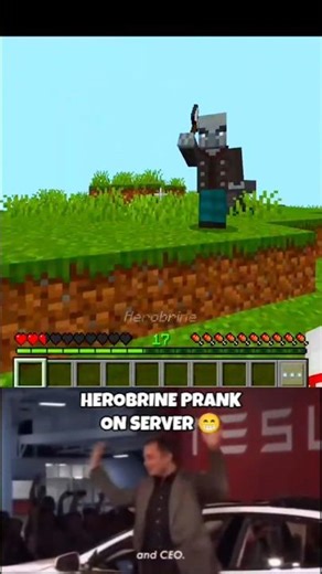 Herobrine Prank Gone Wrong #minecraft #prank #herobrine