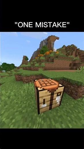 Minecraft One Mistake Everything Gone in Seconds!