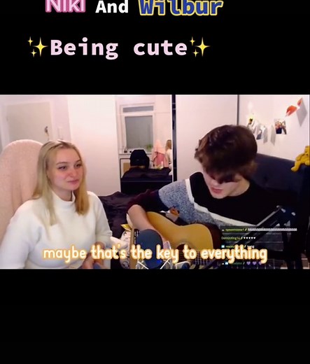 ✨Niki and Wilbur being cute ✨ #wilbur #niki #nihachu #soot #dsmp #mcyt #fyp #foryou #foryoupage #wilbursoot.