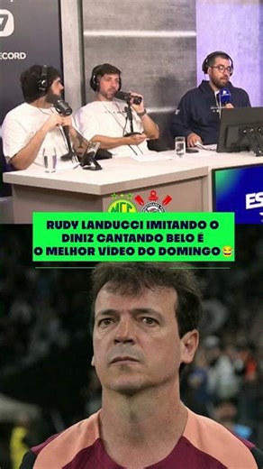 What would it be like if Diniz sang Belo... 😂 #BrasileirãoNaRECORD #DesimpedidosNoR7