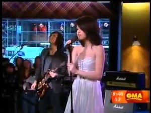 Selena Gomez & the Scene - Naturally Live on Good Morning America (2009)