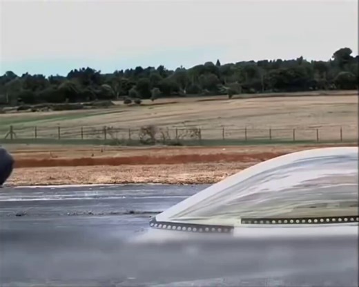 critical bird strike safety test on a Lockheed Martin F-35 Lightning II cockpit canopy.Test Purpose: Engineers simulate a bird strike by firing a projectile, often a chicken, from a pneumatic cannon nicknamed the "chicken gun".Speed: The projectile is launched at speeds exceeding 500 km/h to replicate actual high-speed flight conditions.Objective: This test ensures the canopy can absorb immense kinetic energy without shattering, protecting the pilot.Materials: The canopy is constructed from laye