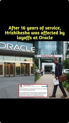 Oracle has started mass layoffs in 2026, cutting thousands of jobs globally #layoffs #oracle