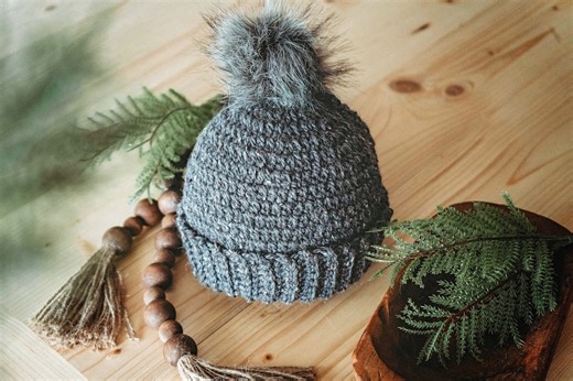 CROCHET PATTERN   VIDEO Ehdc Between Stitches Beanie Hat Pattern, Newborn, Baby, Toddler, Child/small Adult, Adult, Easy Beginner Crochet - Etsy