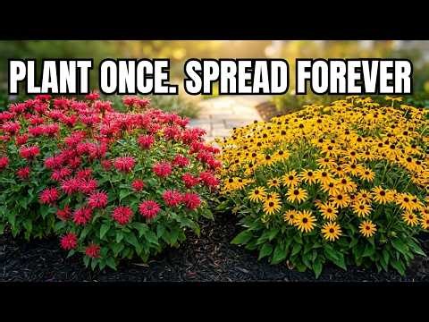 Plant These in April! 11 Fast-Spreading Perennials for a LUSH Landscape All Year Round