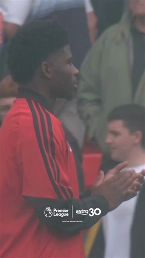 New Manchester United signing Carlos Baleba was unveiled to supporters at Old Trafford
