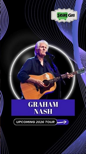 Graham Nash Tour 2026! - #grahamnash #grahamnashtour2026