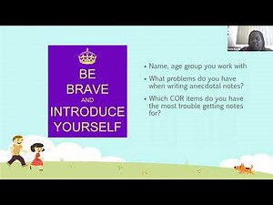 Anecdotal Note Taking