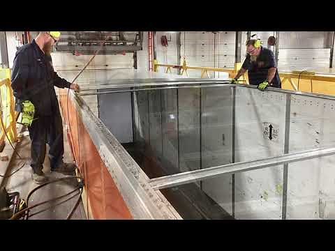 Van Trailer Roof Section