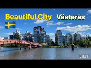 EXPLORING VÄSTERÅS: A BEAUTIFUL CITY IN SWEDEN, NORTHERN EUROPE⁉️ SCANDINAVIAN SUMMER‼️