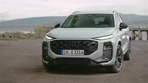 Audi Q3 SUV Design Preview in Arrow Grey