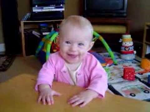 sweet baby takes a fall