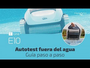 Guía rápida de autotest del robot de piscina | E10 | Mantenimiento limpiafondos Dolphin​