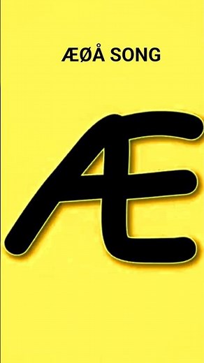 Æ Ø Å: The Weirdest Letters Ever? (Funny Norwegian Song) #music #alphabetloresong #song