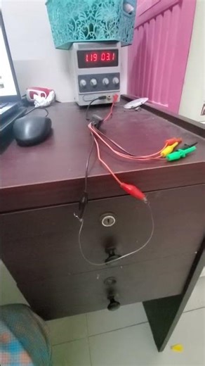 nichrome wire test at 3.3v