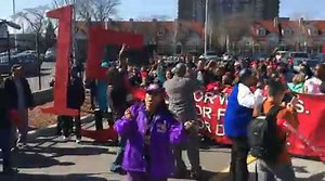 Protesters call for $15  an hour at McDonald's