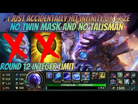 Accidentally Hit Infinity 😱 NO Twin Mask, NO Talisman — Ryze Is BROKEN
