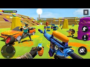 Paintball Shooting Battle Arena _ Android GamePlay